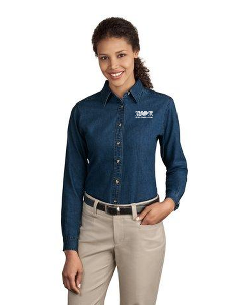 Women's LS Denim Shirt